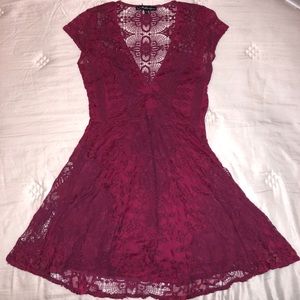 For love and lemons lace mini dress